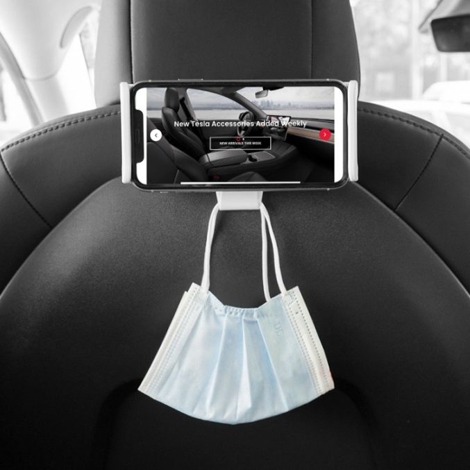 Nettbrett og mobilholder for Tesla Model 3 / Model Y - Bilde 9