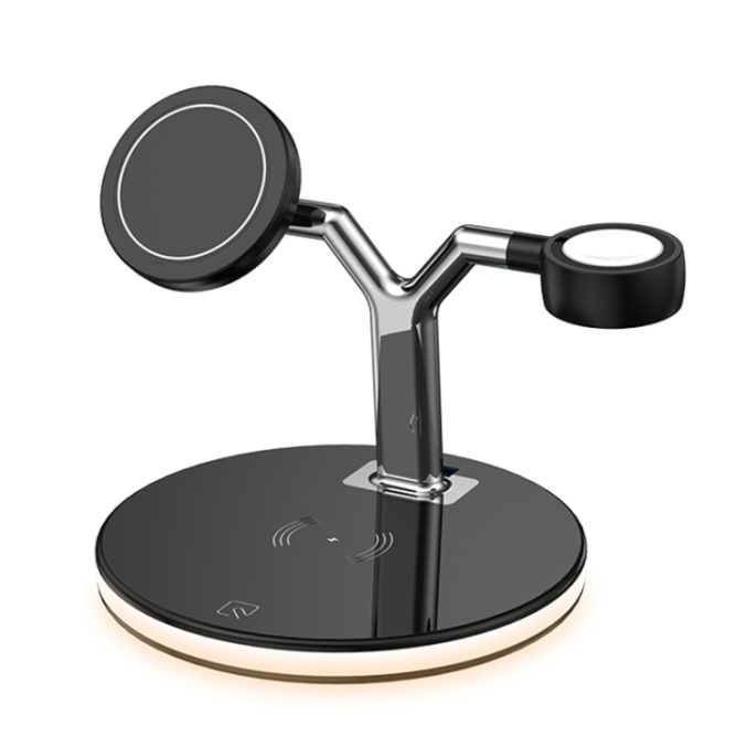 3 i 1 ladestasjon med magnetholder - Bilde 4