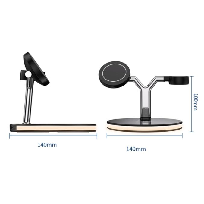 3 i 1 ladestasjon med magnetholder - Bilde 6