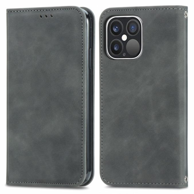 Bæreveske i retro skinn til iPhone 13 Pro Max - Bilde 20