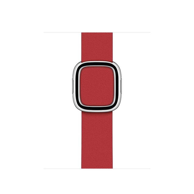 Moderne lær klokkereim med spenne for Apple Watch Ultra 49 / 45 / 44 mm - Bilde 14