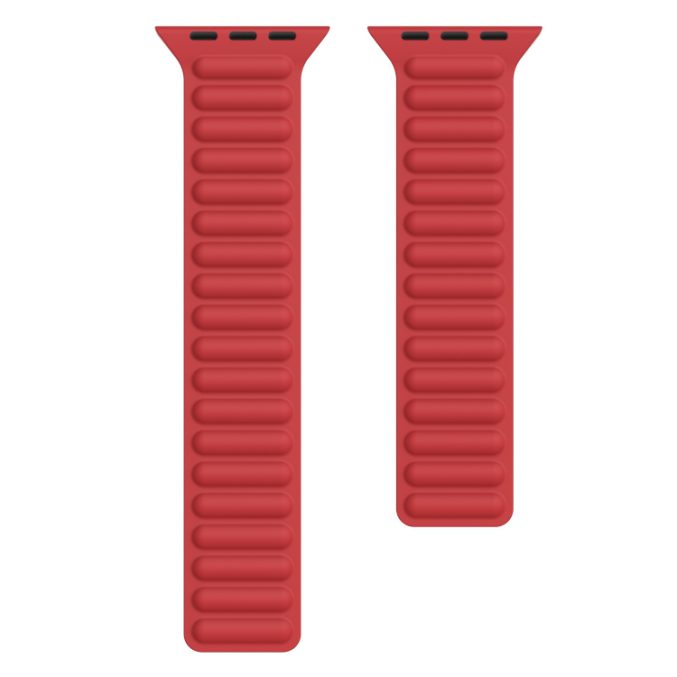 Silikon klokkereim med magnet til Apple Watch Ultra 49 / 45 / 44 mm - Bilde 8