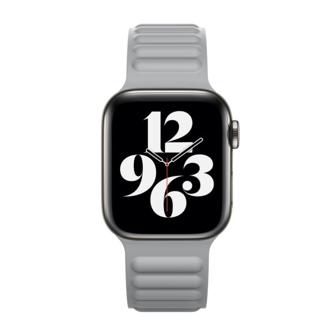 Silikon klokkereim med magnet til Apple Watch Ultra 49 / 45 / 44 mm - Bilde 16