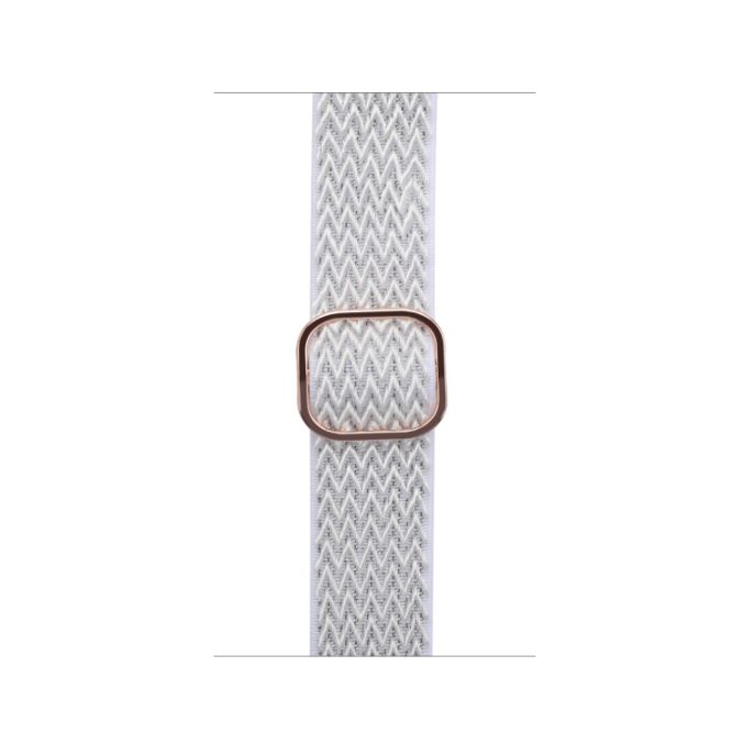 Justerbar tekstur klokkereim av nylon til Apple Watch Ultra 49 / 45 / 44  mm - Bilde 38