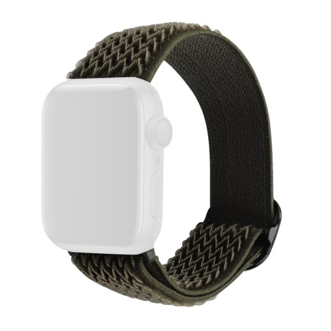 Justerbar tekstur klokkereim av nylon til Apple Watch Ultra 49 / 45 / 44  mm - Bilde 32