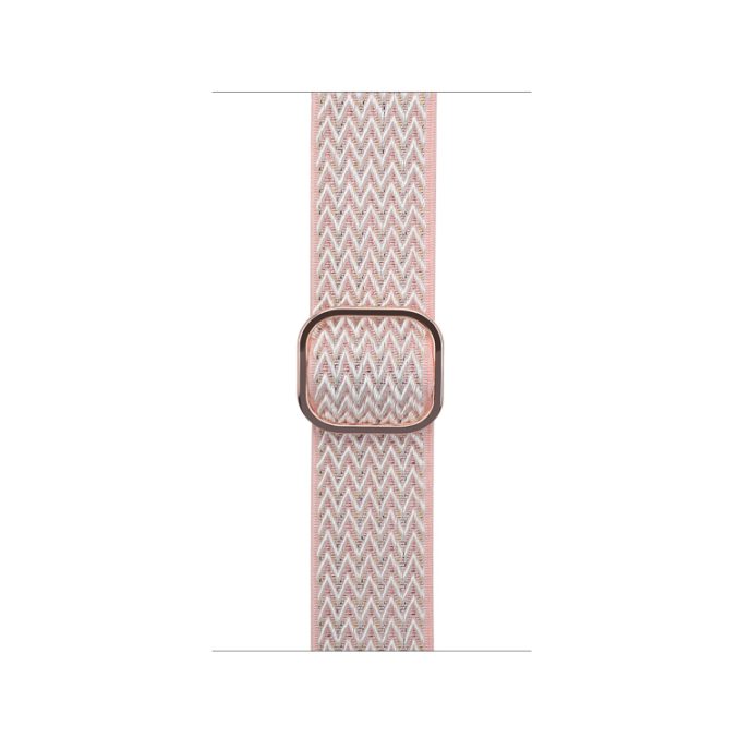 Justerbar tekstur klokkereim av nylon til Apple Watch Ultra 49 / 45 / 44  mm - Bilde 19