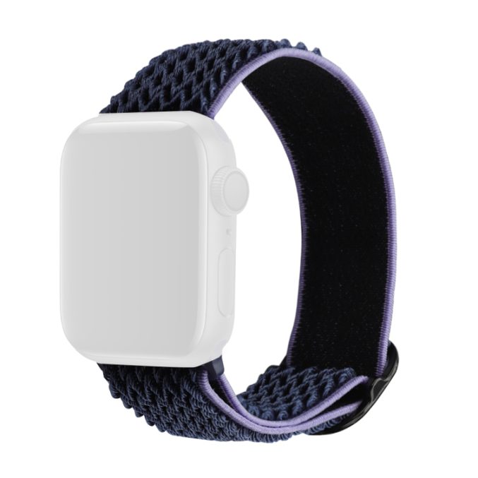 Justerbar tekstur klokkereim av nylon til Apple Watch Ultra 49 / 45 / 44  mm - Bilde 12