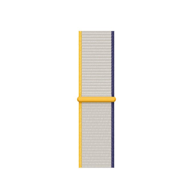 Vevet nylon klokkereim med borrelås for Apple Watch 41 / 40 / 38 mm (Nye farger) - Bilde 25