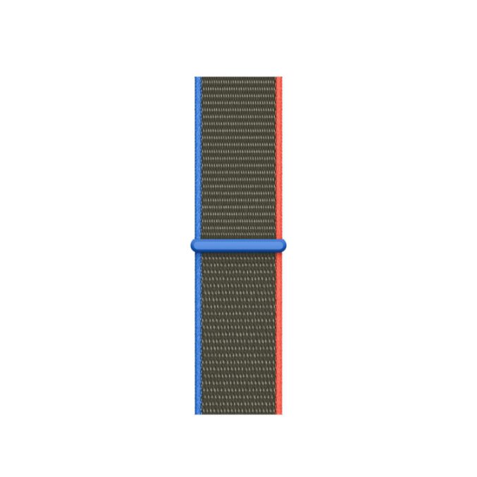 Vevet nylon klokkereim med borrelås for Apple Watch 41 / 40 / 38 mm (Nye farger) - Bilde 19