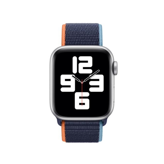 Vevet nylon klokkereim med borrelås for Apple Watch 41 / 40 / 38 mm (Nye farger) - Bilde 9