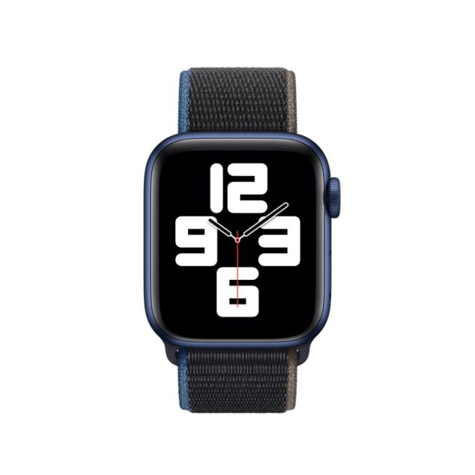 Vevet nylon klokkereim med borrelås for Apple Watch 41 / 40 / 38 mm (Nye farger) - Bilde 11