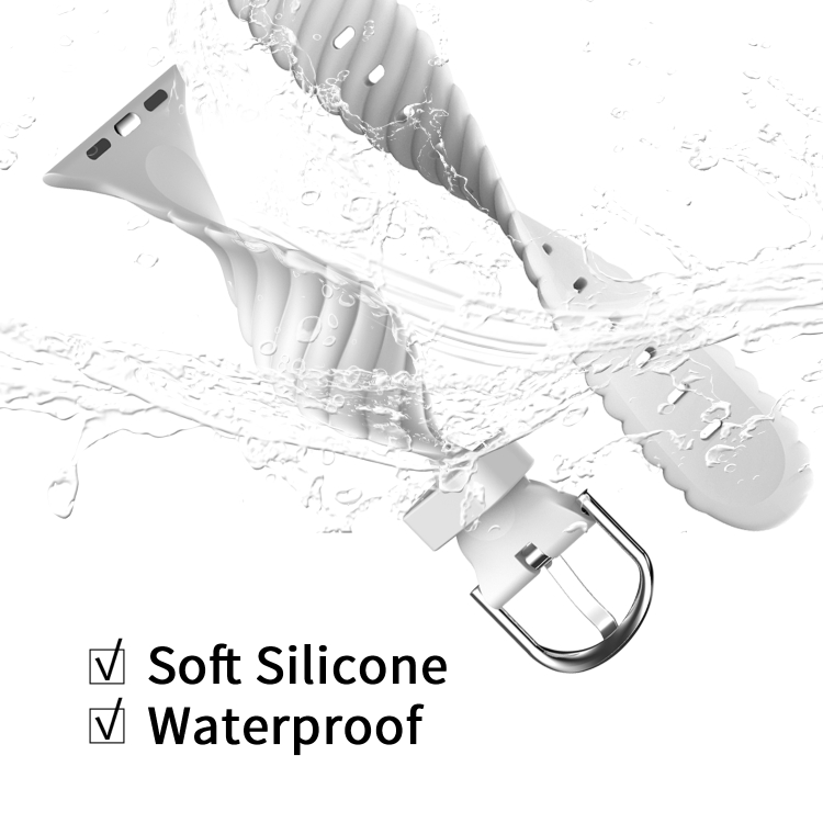 Twist Silikon klokkereim til Apple Watch 41 / 40 / 38 mm - Bilde 52