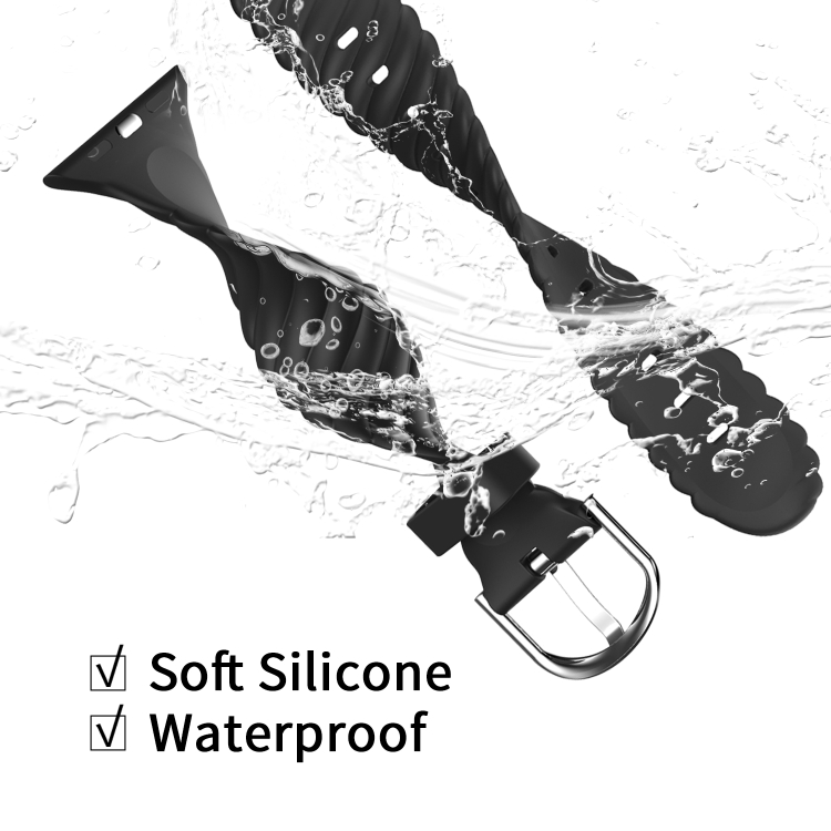 Twist Silikon klokkereim til Apple Watch 41 / 40 / 38 mm - Bilde 34