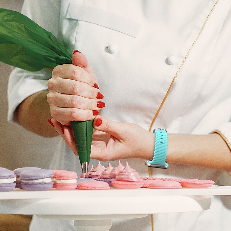 Twist Silikon klokkereim til Apple Watch 41 / 40 / 38 mm - Bilde 14