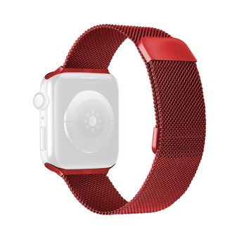 Klokkereim med dobbel magnetlås til Apple Watch Ultra 49 / 45 / 44 mm - Rød