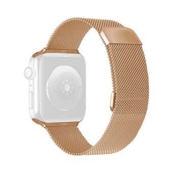 Klokkereim med dobbel magnetlås til Apple Watch Ultra 49 / 45 / 44 mm - Rose Gull