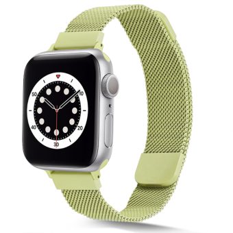 Smal klokkereim med dobbel magnetlås til Apple Watch Ultra 49 / 45 / 44  mm - Lys grønn