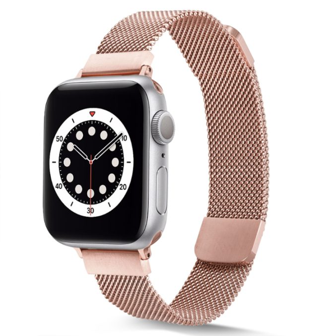 Smal klokkereim med dobbel magnetlås til Apple Watch Ultra 49 / 45 / 44  mm - Bilde 11