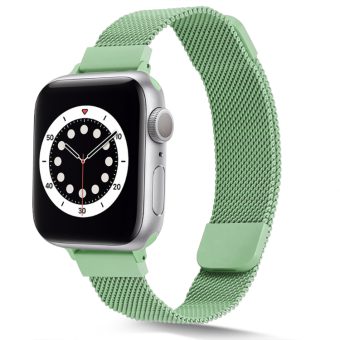 Smal klokkereim med dobbel magnetlås til Apple Watch Ultra 49 / 45 / 44  mm - Mintgrønn