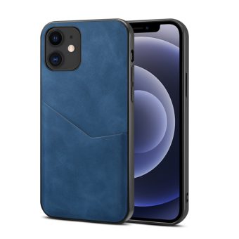 Beskyttelsesdeksel med kortspor for iPhone 12 / 12 Pro - Blå