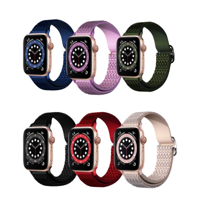 Rombisk tekstur klokkereim for Apple Watch Ultra 49 / 45 / 44  mm - Bilde 32