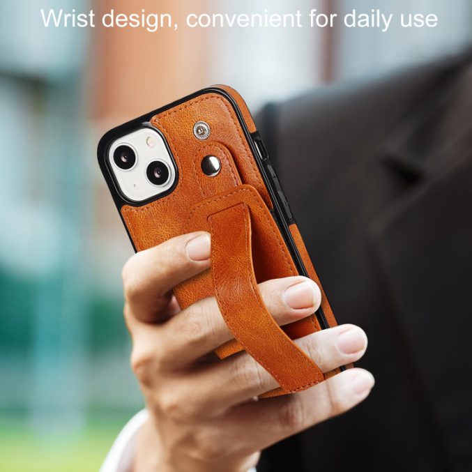 Deksel med kortspor og fingerstrap til iPhone 14 - Bilde 9