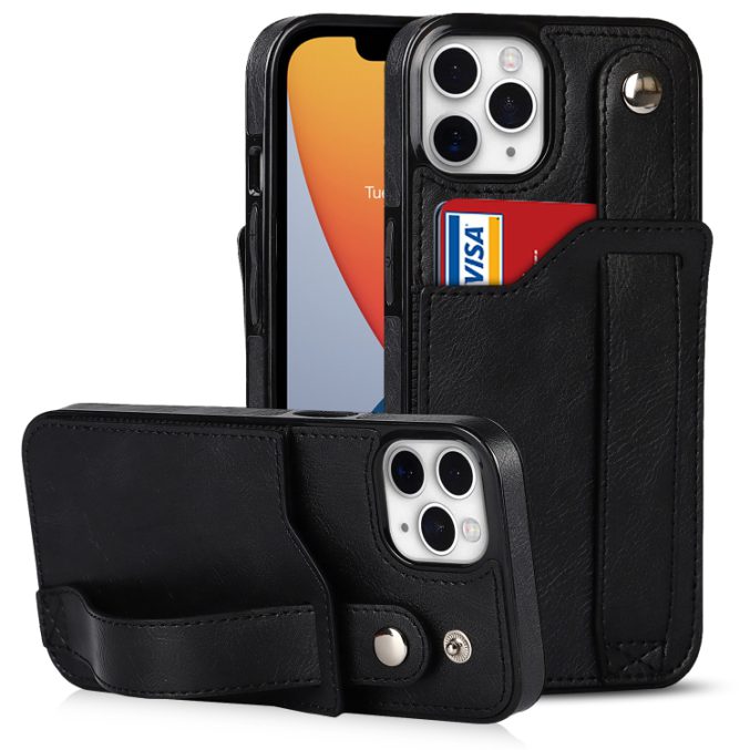 Deksel med kortspor og fingerstrap til iPhone 11 Pro - Bilde 2