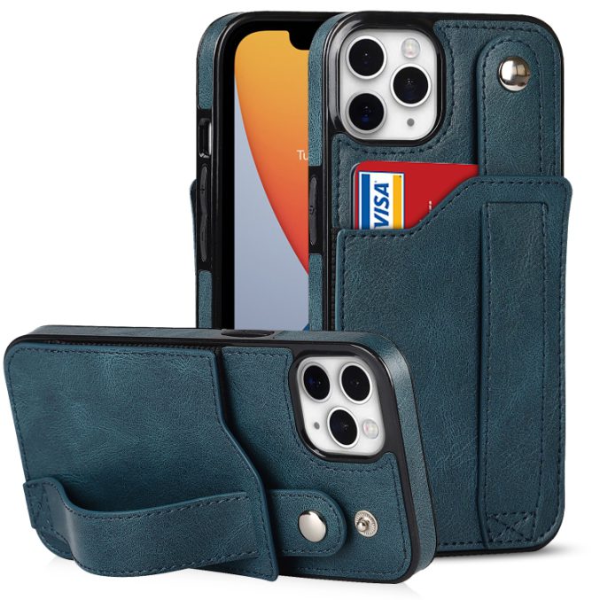 Deksel med kortspor og fingerstrap til iPhone 11 Pro - Bilde 9