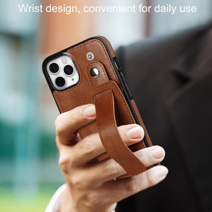 Deksel med kortspor og fingerstrap til iPhone 11 Pro - Bilde 23