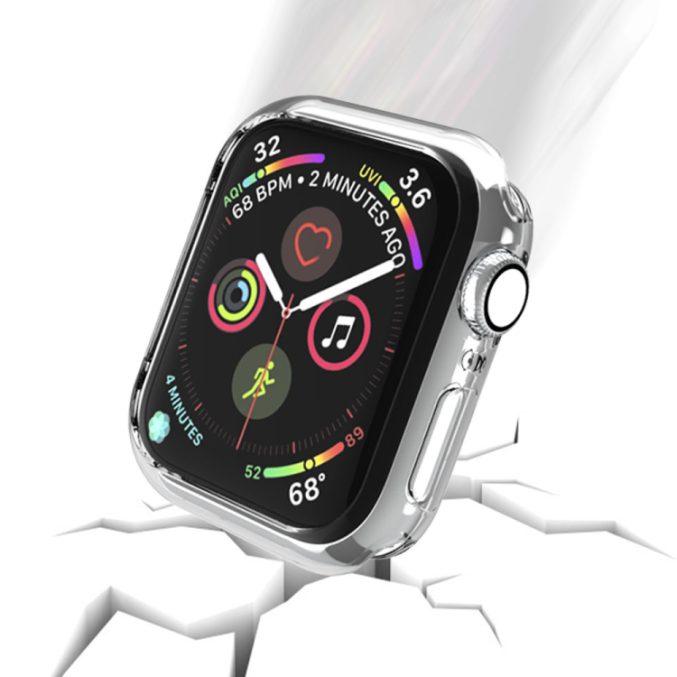 Beskyttelsesramme til Apple Watch (Gjennomsiktig) - Bilde 4