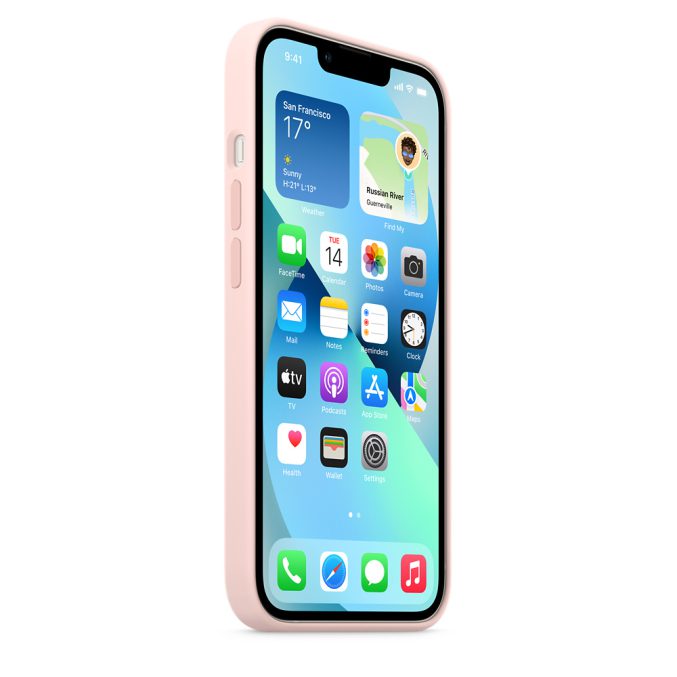 iPhone 13 Apple silikondeksel med MagSafe - Bilde 14