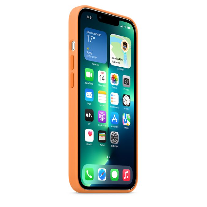 iPhone 13 Pro Apple silikondeksel med MagSafe - Bilde 46