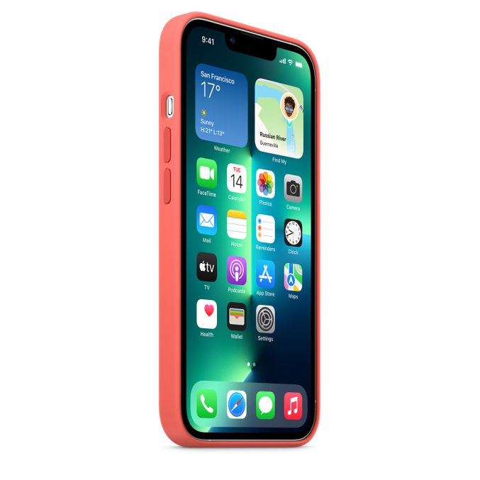 iPhone 13 Pro Apple silikondeksel med MagSafe - Bilde 25