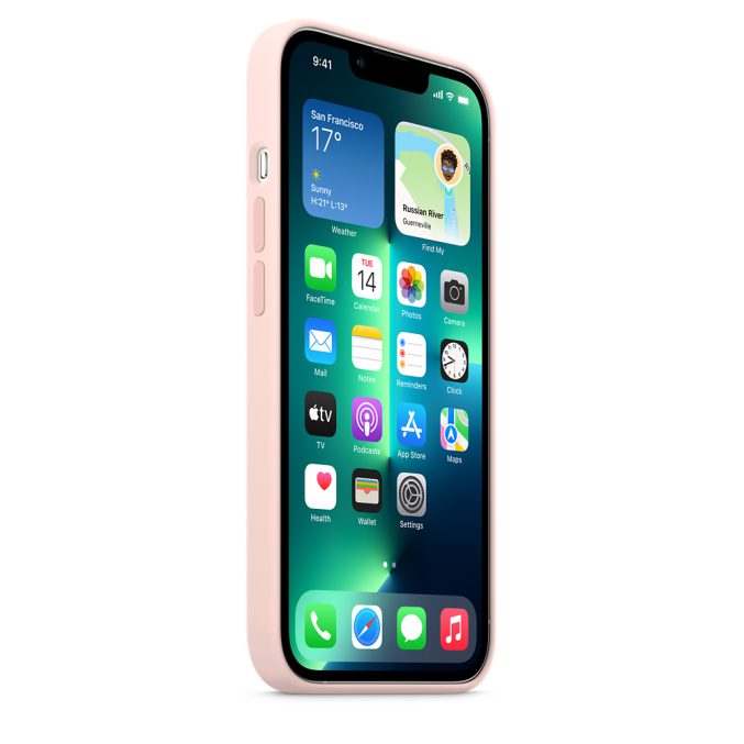 iPhone 13 Pro Apple silikondeksel med MagSafe - Bilde 36