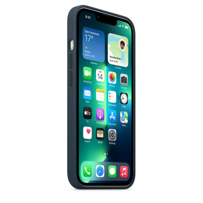 iPhone 13 Pro Apple silikondeksel med MagSafe - Bilde 31