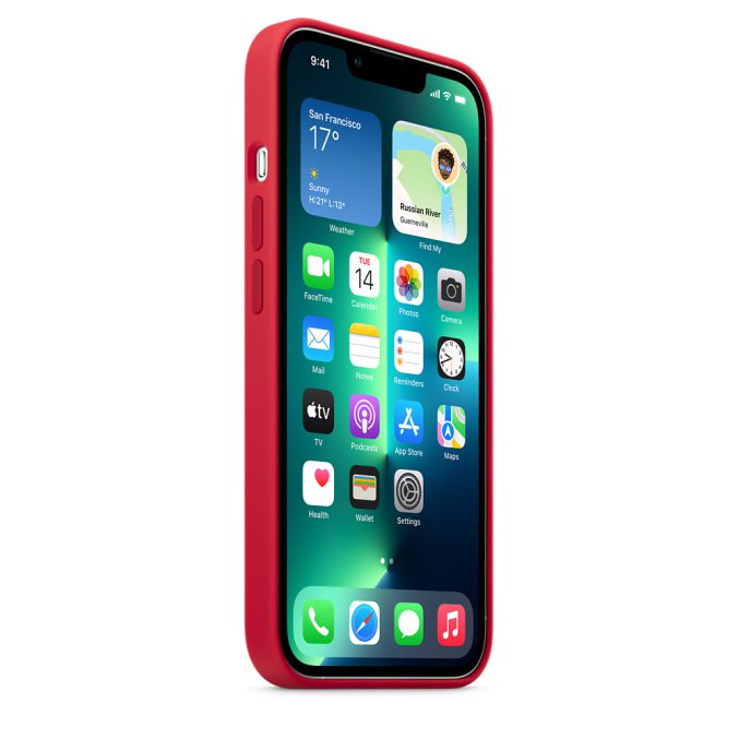 iPhone 13 Pro Apple silikondeksel med MagSafe - Bilde 7