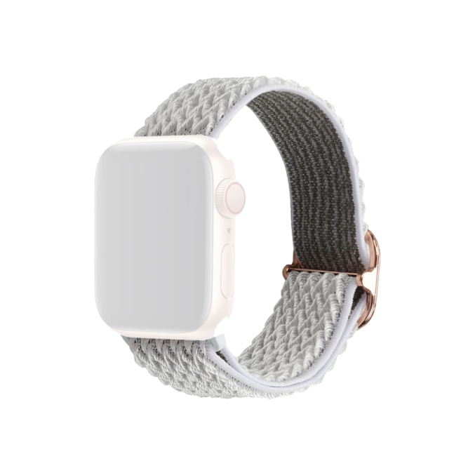 Justerbar tekstur klokkereim av nylon til Apple Watch Ultra 49 / 45 / 44  mm