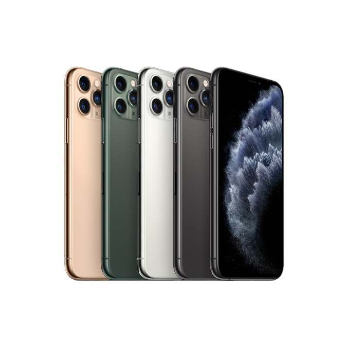Apple iPhone 11 Pro Max brukt mobiltelefon frontvisning