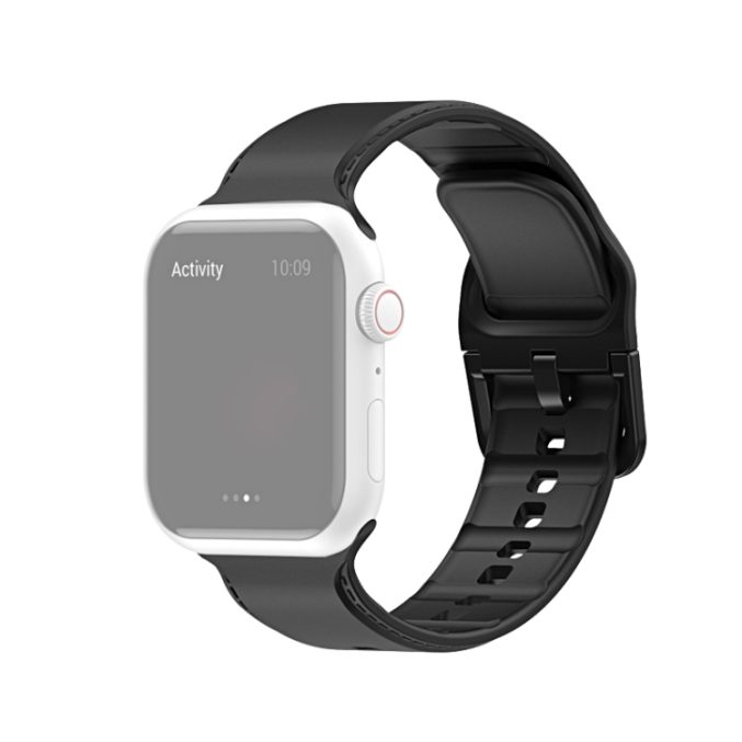 Klokkereim med silikonsøm for Apple Watch