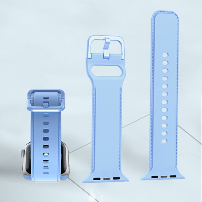 Klokkereim med silikonsøm for Apple Watch