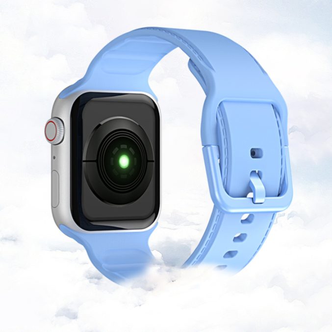 Klokkereim med silikonsøm for Apple Watch