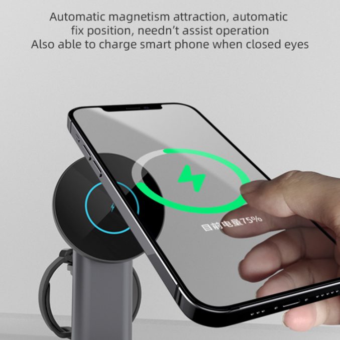 3 i 1 Bordlader for iPhone / AirPods / Apple Watch (S36)