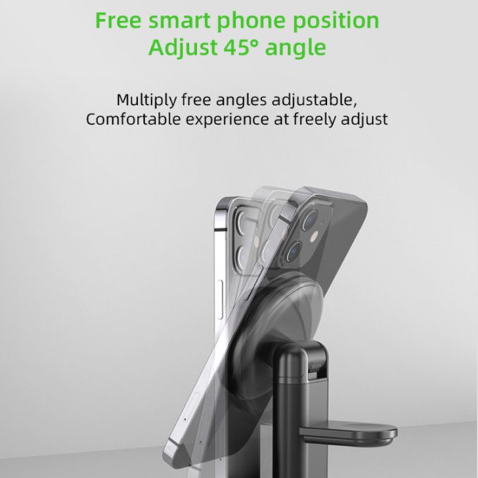 3 i 1 Bordlader for iPhone / AirPods / Apple Watch (S36)
