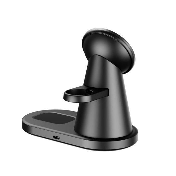 3 i 1 Bordlader for iPhone / AirPods / Apple Watch