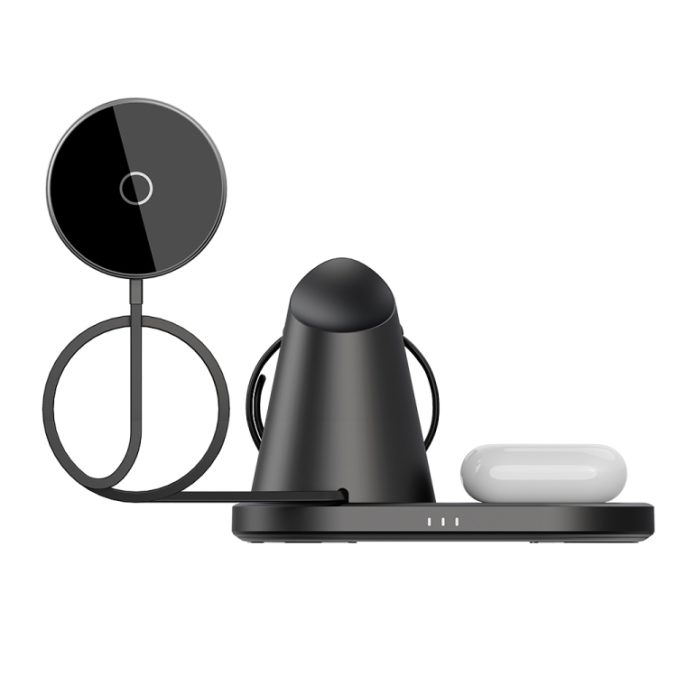 3 i 1 Bordlader for iPhone / AirPods / Apple Watch
