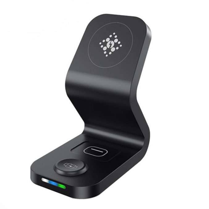 3 i 1 Bordlader for iPhone / AirPods / Apple Watch (B-13)