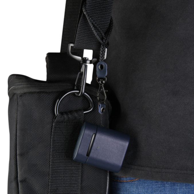Splittet lær etui for AirPods 3