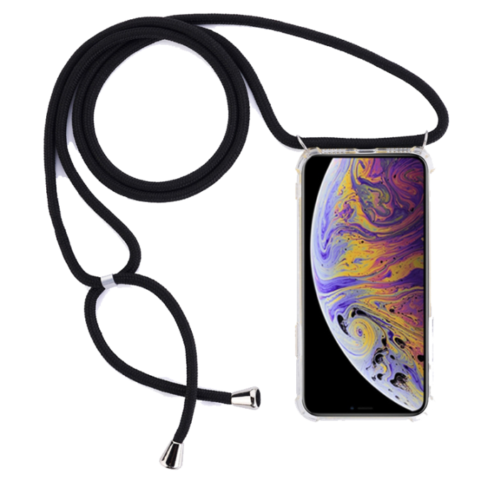 Deksel med nakkesnor for iPhone XS Max