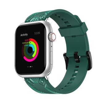 Klokkebånd med karbondetaljer for Apple Watch Ultra 49 / 45 / 44 mm - Grønn