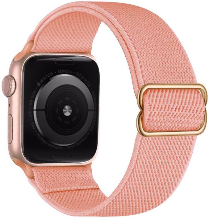 Elastisk nylon klokkereim for Apple Watch 41 / 40 / 38 mm - Bilde 11